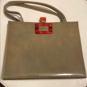 #083. Vintage Top Handle Tote